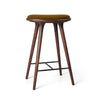 High Stool | Brown Beech w. Kvadrat Baru 0450 | 69 cm | by Space Copenhagen