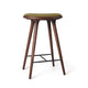 High Stool | Brown Beech w. Kvadrat Clay 0017 | 69 cm | by Space Copenhagen