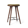 High Stool | Brown Beech w. Kvadrat Clay 0017 | 69 cm | by Space Copenhagen