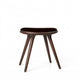 Low Stool | Brown Beech w. Kvadrat Baru 0390 | 47 cm | by Space Copenhagen