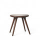 Low Stool | Brown Beech w. Kvadrat Clay 0012 | 47 cm | by Space Copenhagen