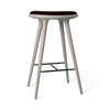 High Stool | Grey Beech w. Kvadrat Baru 0390 | 74 cm | by Space Copenhagen