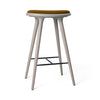High Stool | Grey Beech w. Kvadrat Baru 0450 | 74 cm | by Space Copenhagen
