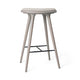 High Stool | Grey Beech w. Kvadrat Clay 0012 | 74 cm | by Space Copenhagen