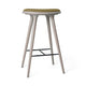 High Stool | Grey Beech w. Kvadrat Clay 0017 | 74 cm | by Space Copenhagen