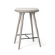 High Stool | Grey Beech w. Kvadrat Baru 0200 | 69 cm | by Space Copenhagen