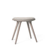 Low Stool | Grey Beech w. Kvadrat Clay 0012 | 47 cm | by Space Copenhagen