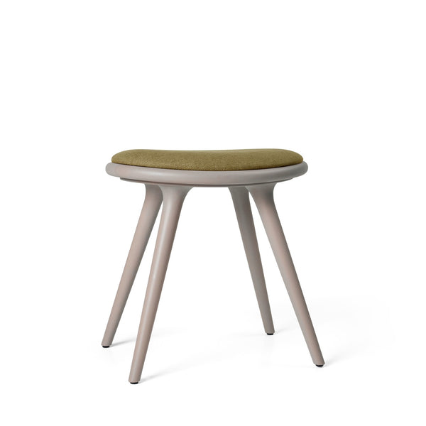 Low Stool | Grey Beech w. Kvadrat Clay 0017 | 47 cm | by Space Copenhagen