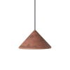 Terra Pendant | Coffee Waste Rust Red | by OEO Studio