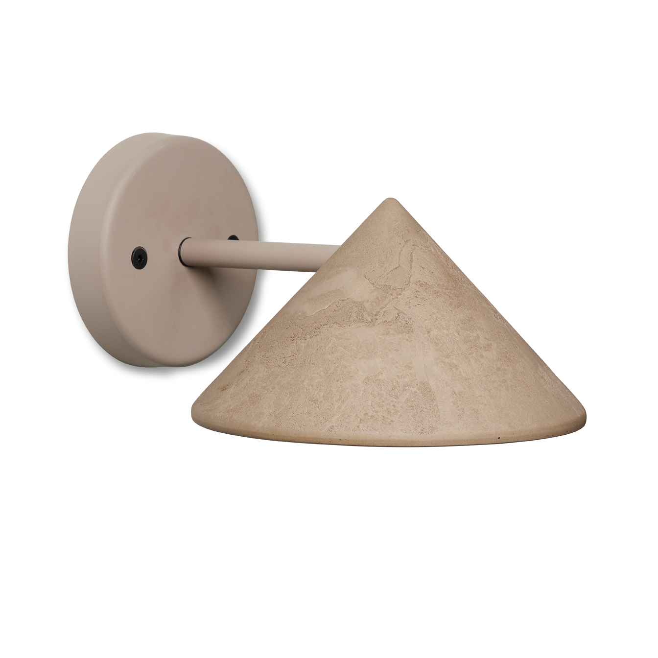 Terra Wall Lamp | Hardwired | Coffee Waste Light | by OEO Studio