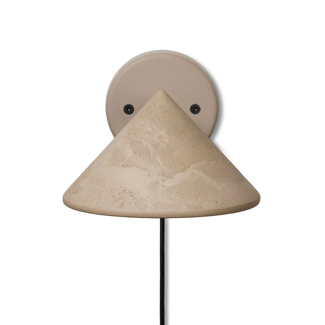 Terra Wall Lamp | Coffee Waste Light | by OEO Studio