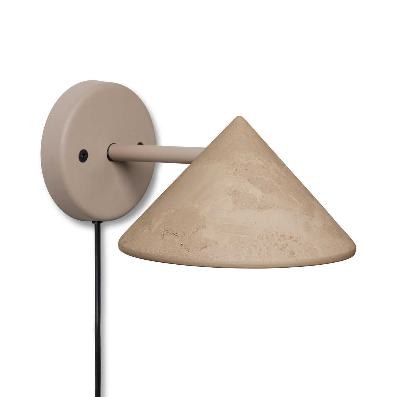 Terra Wall Lamp | Coffee Waste Light | by OEO Studio