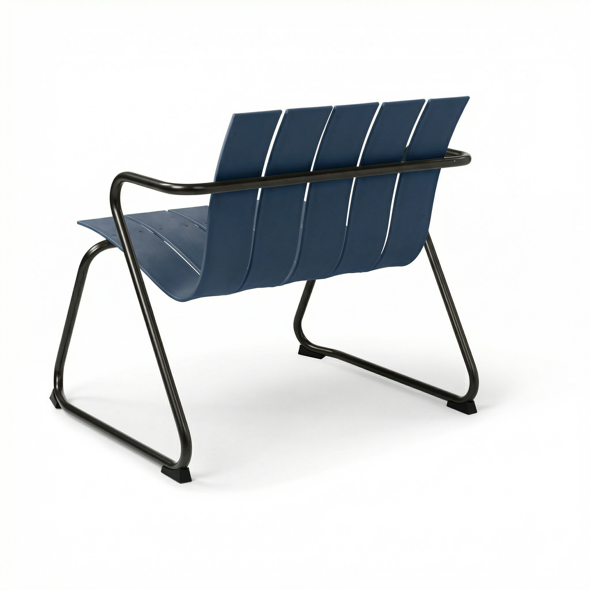 Ocean Lounge Chair | Dusty Blue | by Jørgen & Nanna Ditzel
