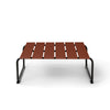 Ocean Lounge Table | Burnt Red | by Jørgen & Nanna Ditzel