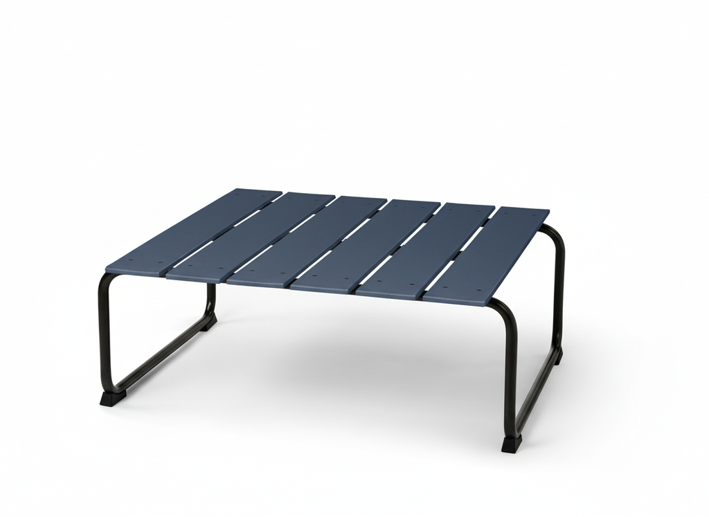 Ocean Lounge Table | Dusty Blue | by Jørgen & Nanna Ditzel
