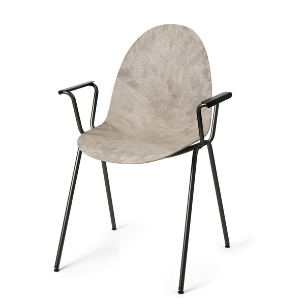 Eternity Armchair | Uphol. Seat | Wood Waste Grey | by Space Copenhagen