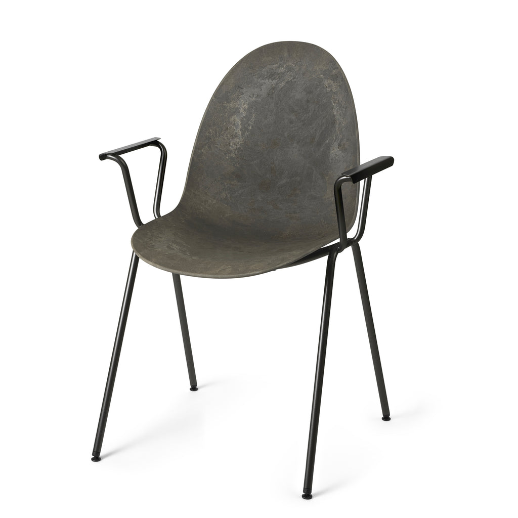 Eternity Armchair | Uphol. Seat | Coffee Waste Dark | by Space Copenhagen