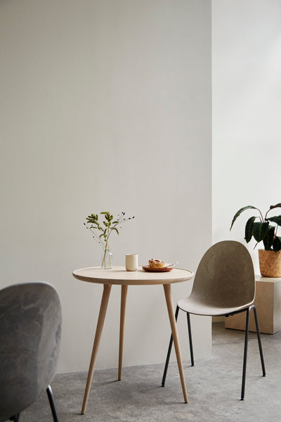 Eternity Sidechair | Full Front Uphol.| Coffee Waste Light | by Space Copenhagen