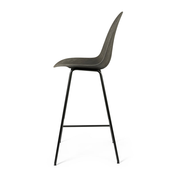 Eternity Counter Stool | Uphol. Seat | Coffee Waste Dark | by Space Copenhagen