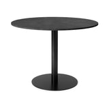 Mater Dining Table | Coffee Waste Black | H 70 cm | Ø 100 cm