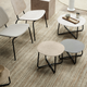 Lily Side Table | H 25 cm | Coffee Waste Black