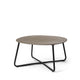 Lily Lounge Table | Ø 60 cm | Coffee Waste Dark