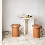 Alder Stool | Terracotta