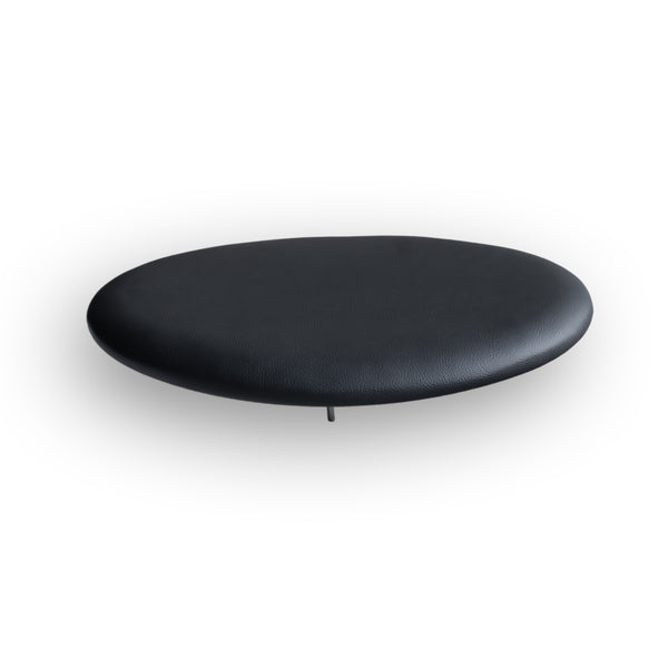 Seat - High/Low Stool - Black leather