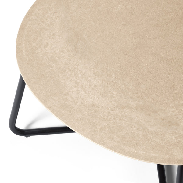 Lily Lounge Table | Ø 60 cm | Coffee Waste Light