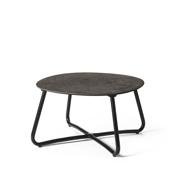 Lily Side Table | H 25 cm | Coffee Waste Black