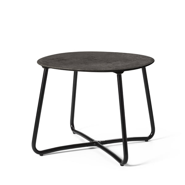 Lily Side Table | H 35 cm | Coffee Waste Black