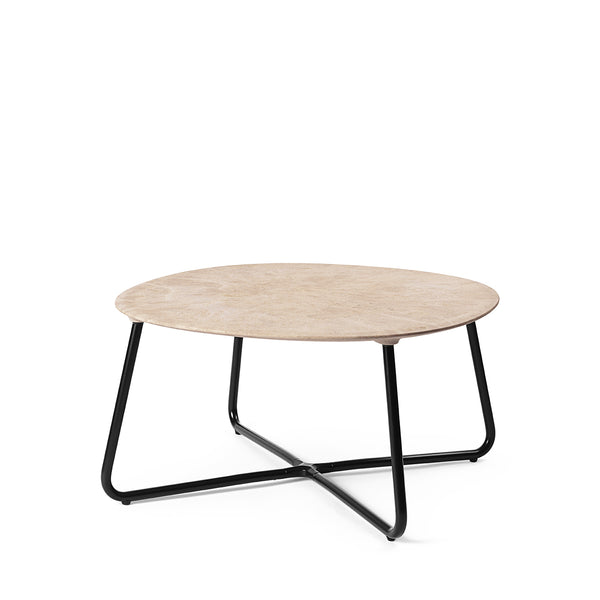 Lily Lounge Table | Ø 60 cm | Wood Waste Grey