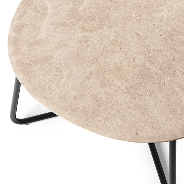 Lily Lounge Table | Ø 60 cm | Wood Waste Grey