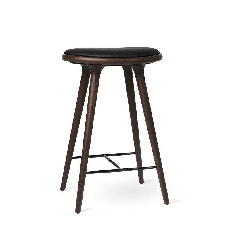 スツール BACCHUS HI STOOL High Stool | Dark stained beech | 69 cm | by Space