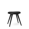 Low Stool | Black Stained Beech | 47 cm | by Space Copenhagen