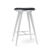 High Stool | Polished Recycled Aluminum | 74 cm | by Space Copenhagen