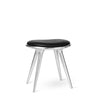 Low Stool | Polished Recycled Aluminum | 47 cm | by Space Copenhagen