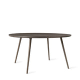 Accent Dining Table | Sirka Grey Stain Lacquered Oak | Ø 140 | by Space Copenhagen