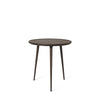 Accent Café Table | Sirka Grey Stain Lacquered Oak | Ø 70 | by Space Copenhagen