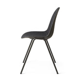 Eternity Sidechair in Coffee Waste Black with front upholstery, image 4