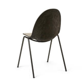 Eternity Sidechair in Coffee Waste Black with seat upholstery, image 2