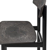 Conscious Chair 3162 |  Black Painted Beech and Coffee Waste Black | by Børge Mogensen & Esben Klint