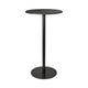 Mater Bar Table | Coffee Waste Black | H 106,6 cm | Ø 60 cm