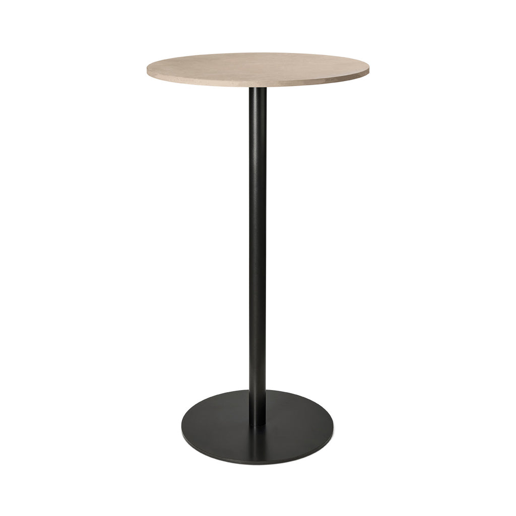 Mater Bar Table | Coffee Waste Light | H 106,6 cm | Ø 60 cm