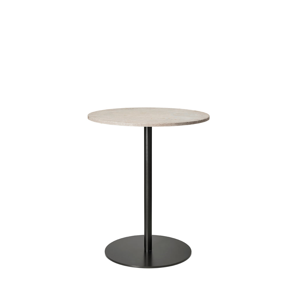 Mater Café Table | Wood Waste Grey | H 71,6 cm | Ø 60cm