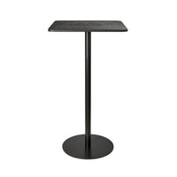 Mater Bar Table | Coffee Waste Black | H 106,6 cm | 60 x 60 cm