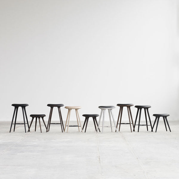High Stool | Black Oak | 69 cm | by Space Copenhagen